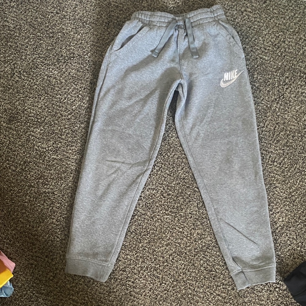 Nike Kids Light Gray Sweatpants